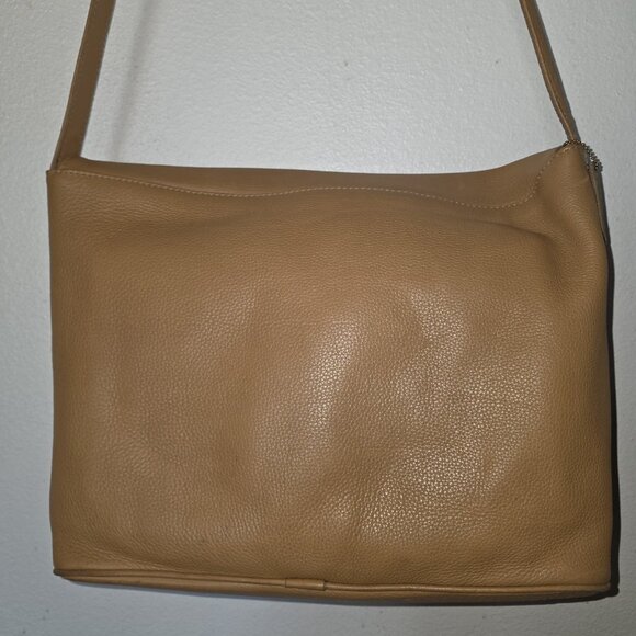 Rare Vintage COACH 4902 Crossbody Flap Bag Tan Pebbled Leather Auth USA - Picture 13 of 16
